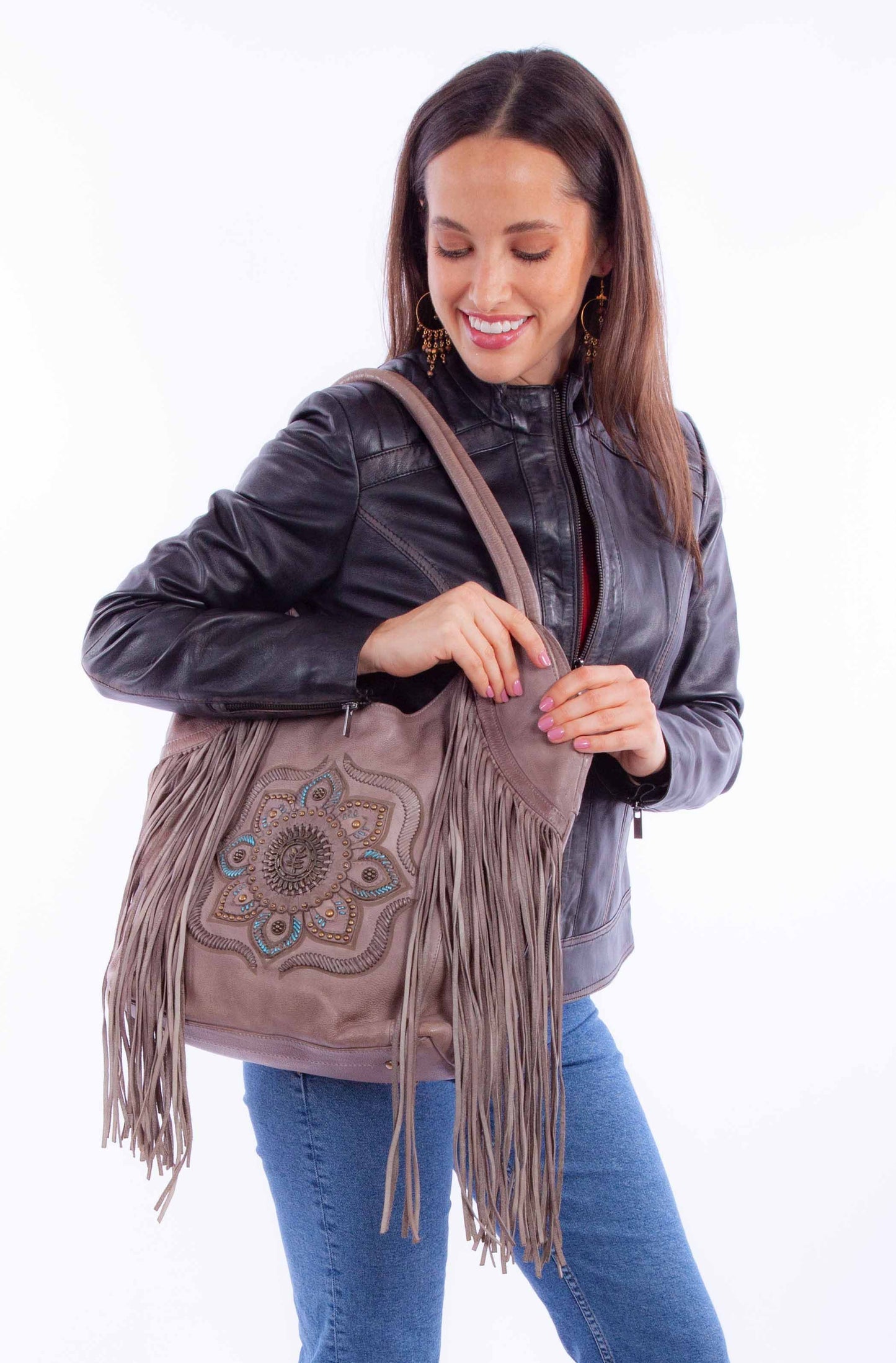 Fringe Handbag B371