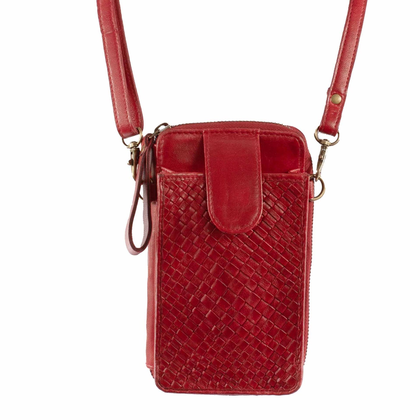 Leather Handbag B375