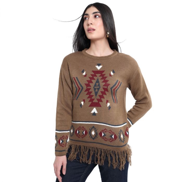 Native Aztec Sweater
