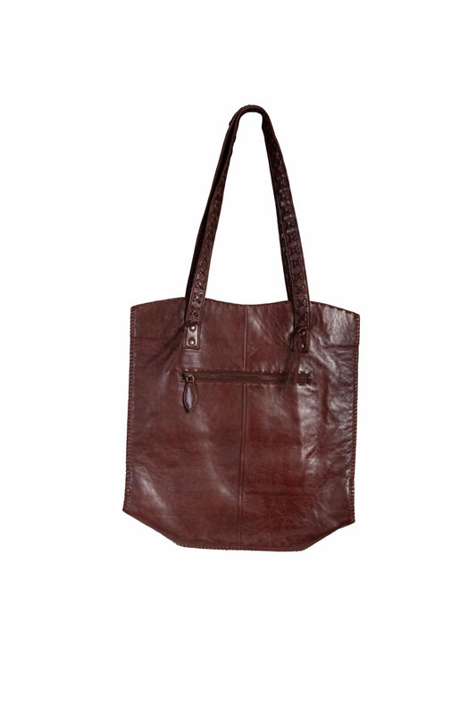 Leather Handbag B181