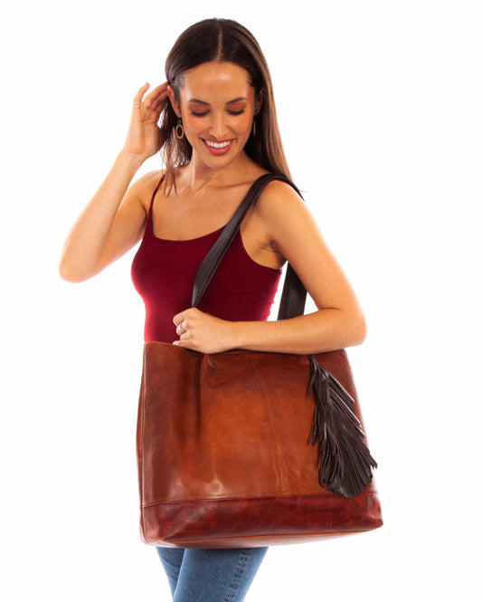 Leather Handbag B210