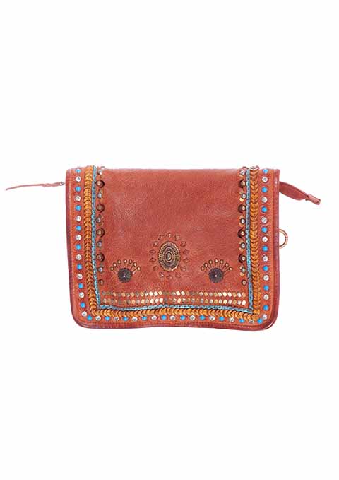 Leather Handbag B370