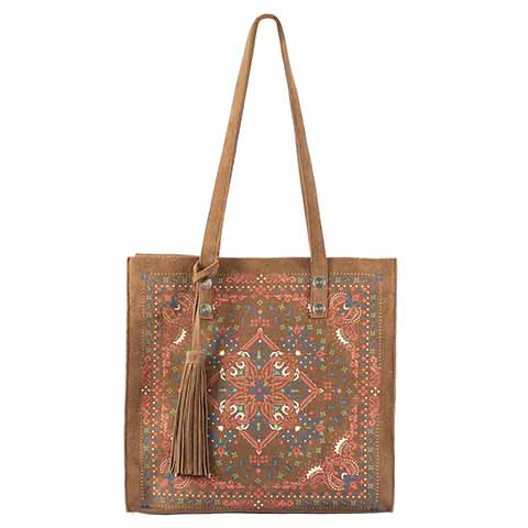 Leather Handbag B373