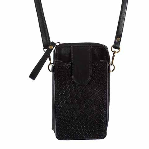 Leather Handbag B375