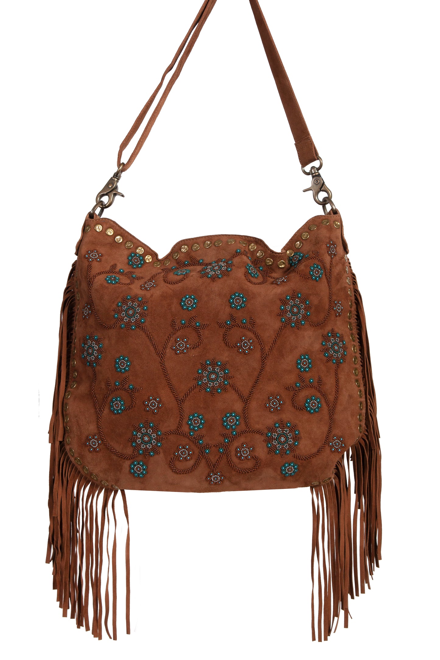 Beaded Fringe Handbag B200