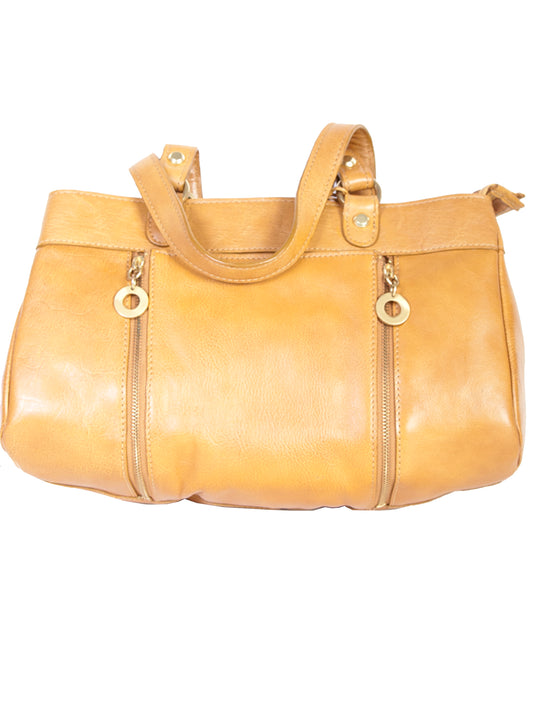 Leather Handbag H871