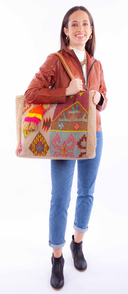 Woven Handbag B603